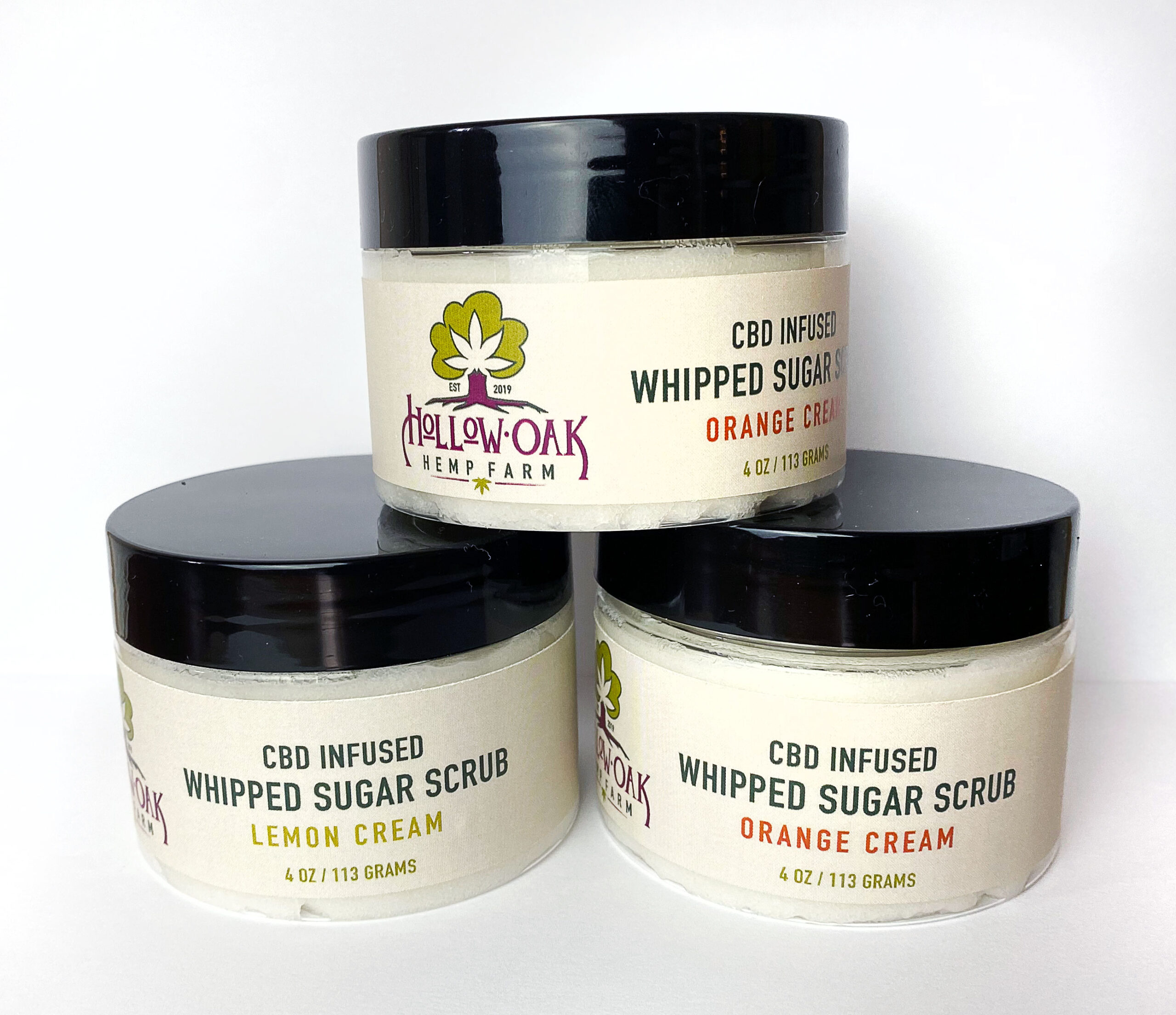 CBD Infused Whipped Sugar Scrub